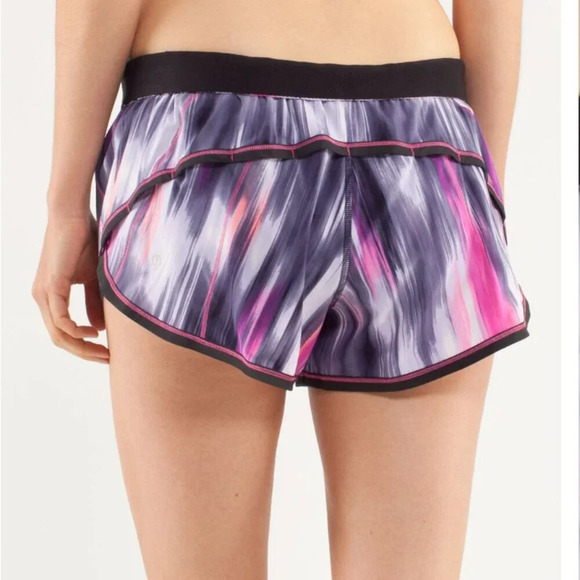 Lululemon Run: Roll Down Short Mirage Deep Indigo Size 2 - Picture 3 of 7
